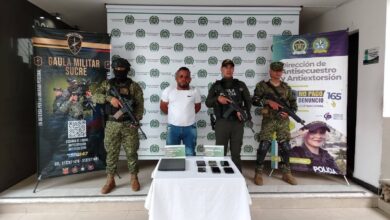 Photo of Capturan en Sincelejo a Luis Fernando Morelo, alias 35, máximo cabecilla del Clan del Golfo, en Sucre