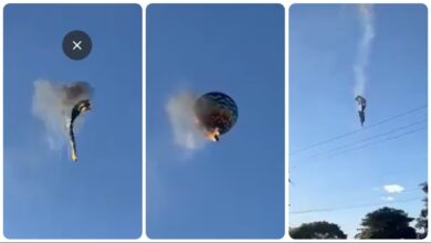 Photo of Accidente de globo aerostático en Brasil: el globo turístico llevaba 22 personas a bordo