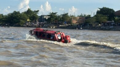 Photo of Joven se ahogó al caer al río Cauca durante la procesión de la Virgen del Carmen en Caucasia