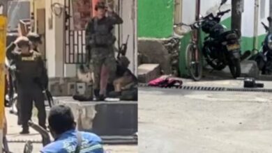 Photo of El hecho sucedió en el parque principal durante el servicio de guardia de los uniformados