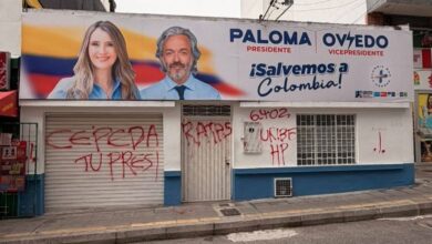 Photo of Vandalizan sede de campaña de la candidata Presidencial Paloma Valencia en Bucaramanga