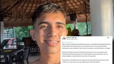 Photo of Ofrecen $50 millones de recompensa por información sobre muerte del estudiante de la UdeA