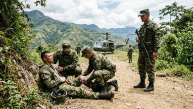 Photo of Un soldado muerto y tres heridos al caer en campo minado en Briceño, Antioquia