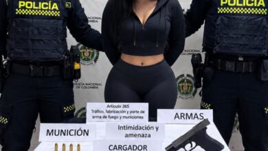 Photo of Capturan a mujer con una pistola y cuatro cartuchos en Marinilla